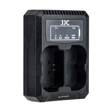 USB Dual Battery Charger for Fujifilm X-S20 X-H2 X-H2S X-T5 X-T4 GFX50SII GFX100S Mirrorless Camera fits Fuji NP-W235 Lithium-Ion Battery