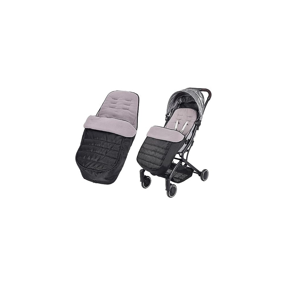 Universal Pushchair Footmuff Fleece Lined Stroller Pram Waterproof And Windproof 2 In 1 Foot Cover Winter Warm Detachable Baby Stroller Liner Infant Xinchia