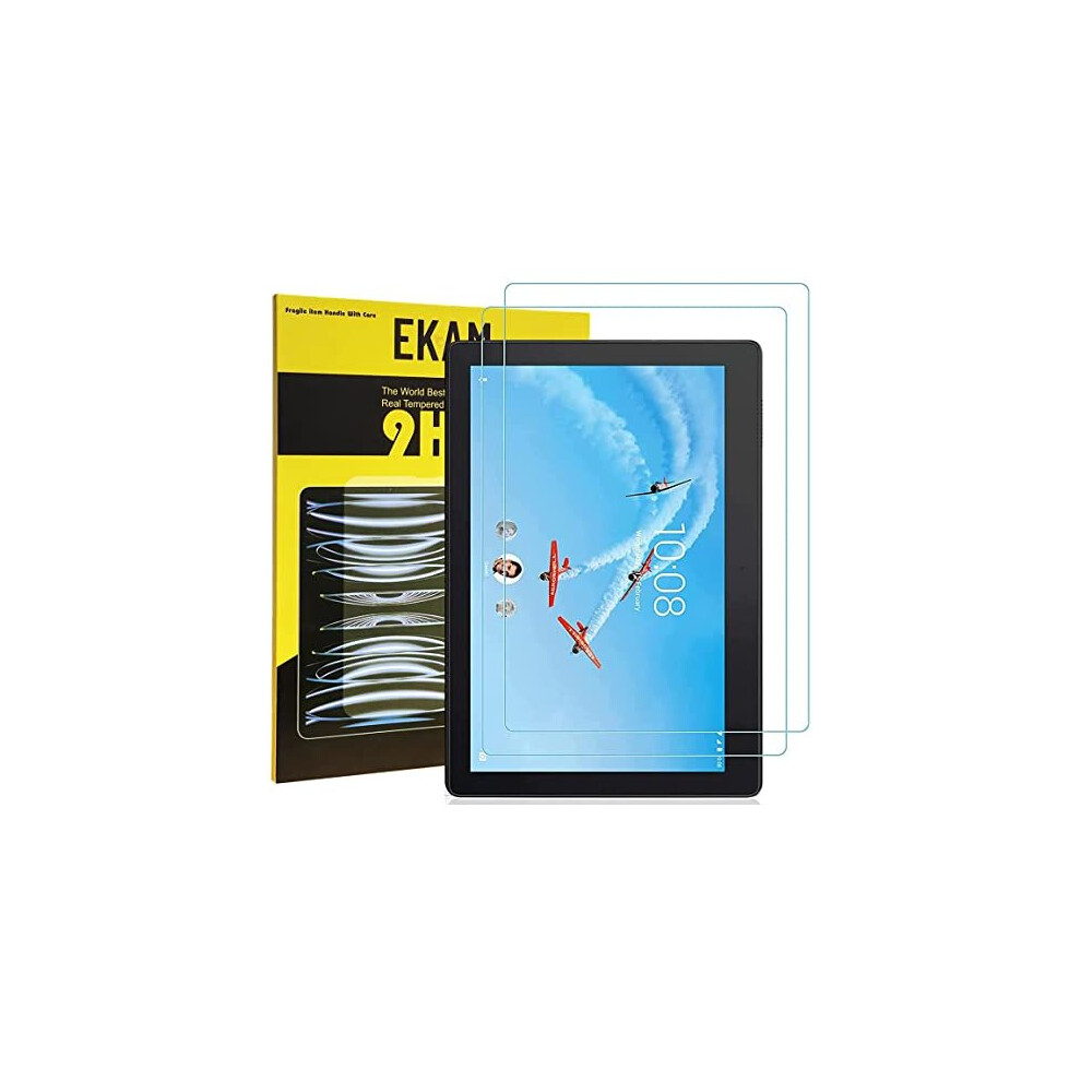 [2 Pack] Lenovo Tab E10 Screen Protector Screen Protector - Tempered Glass Screen Protector Guard Cover Film (High Definition) (Bubble Free) For 5056348928280