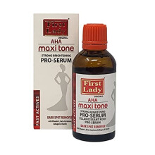 AHA Maxi Tone Skin Brightening Pro Serum 60ml - Dark Spot Remover for face with Vitamin C, Collagen, Hyaluronic Acid