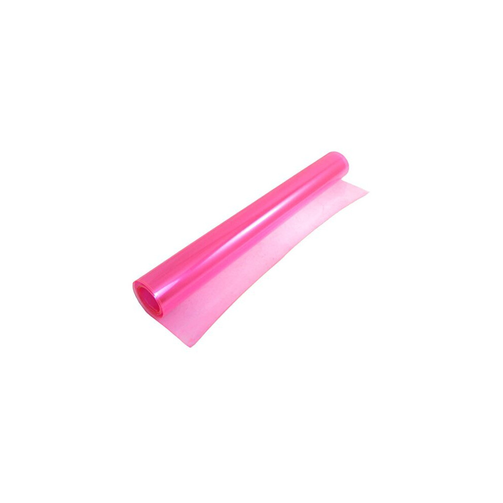 100Cm X 30Cm Shocking Tint Headlight Fog Lights Vinyl Film Pink 888309385826