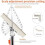 Multi Angle Miter Shear Cutter Hand Tools,45-135 Degree Adjustable Angle Scissors Trim Shears Tools for Vinyl Wood Molding Trim 5