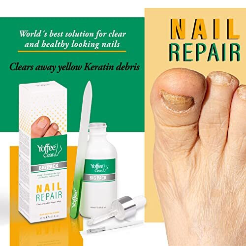 Clear Nail Repair and Care 60ml Fungal Nail treatment for fingernails
