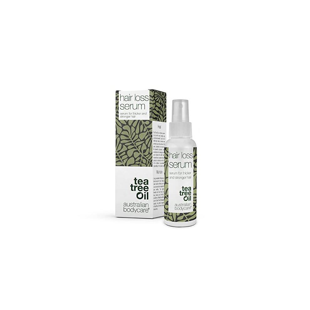 Tea Tree Oil Australian Bodycare Australian Bodycare Hair Loss Serum 100Ml | Leave In Scalp Serum For Hair Loss | Stimulates Hair Growth, Great For Slow Growing Hair | With Clinically
