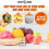 Fruit Fly Trap - 4 Traps - Highly Effective Ecological Fruit Fly Traps Indoor - Environmentally Responsible Fruit Fly Killer - User Friendly - Up to 3 6