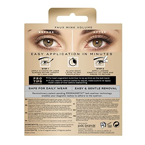 Eylure Luxe Pro Magnetic Volume False Lashes 1