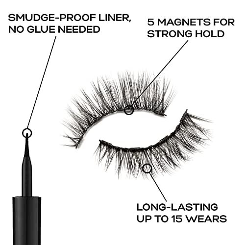 Eylure Luxe Pro Magnetic Volume False Lashes 2