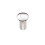 Bristan W BASIN09 C Round Push Basin Waste Unslotted C, Chrome 1