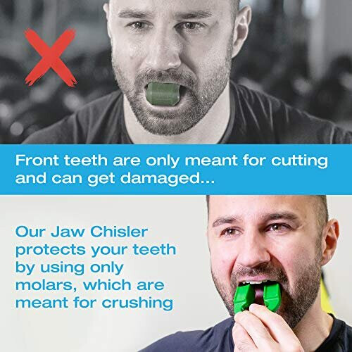 Tilcare Jawline Exerciser για άνδρες και γυναίκες για γυμναστική της γνάθου και του λαιμού 2
