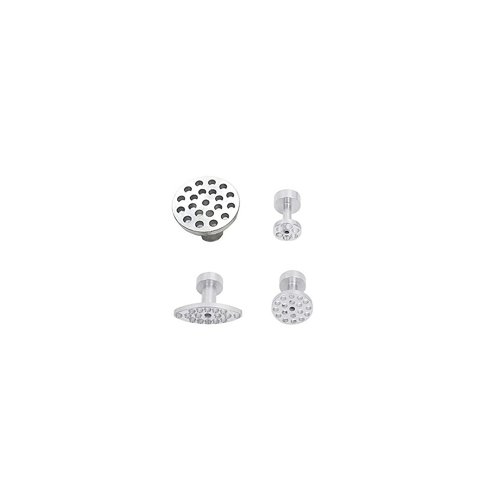 4Pcs Paintless Dent Repair Tool Aluminum Glue Puller Tabs Paintless Dent Repair Hail Removal Tool 717995573067