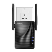 AC1200 WiFi Range Extender,1200Mbps Dual Band WiFi booster,2.4GHz& 5GHz Wifi Repeater,WiFi Extender Booster Wireless with 1 Ethernet Port,Work with
