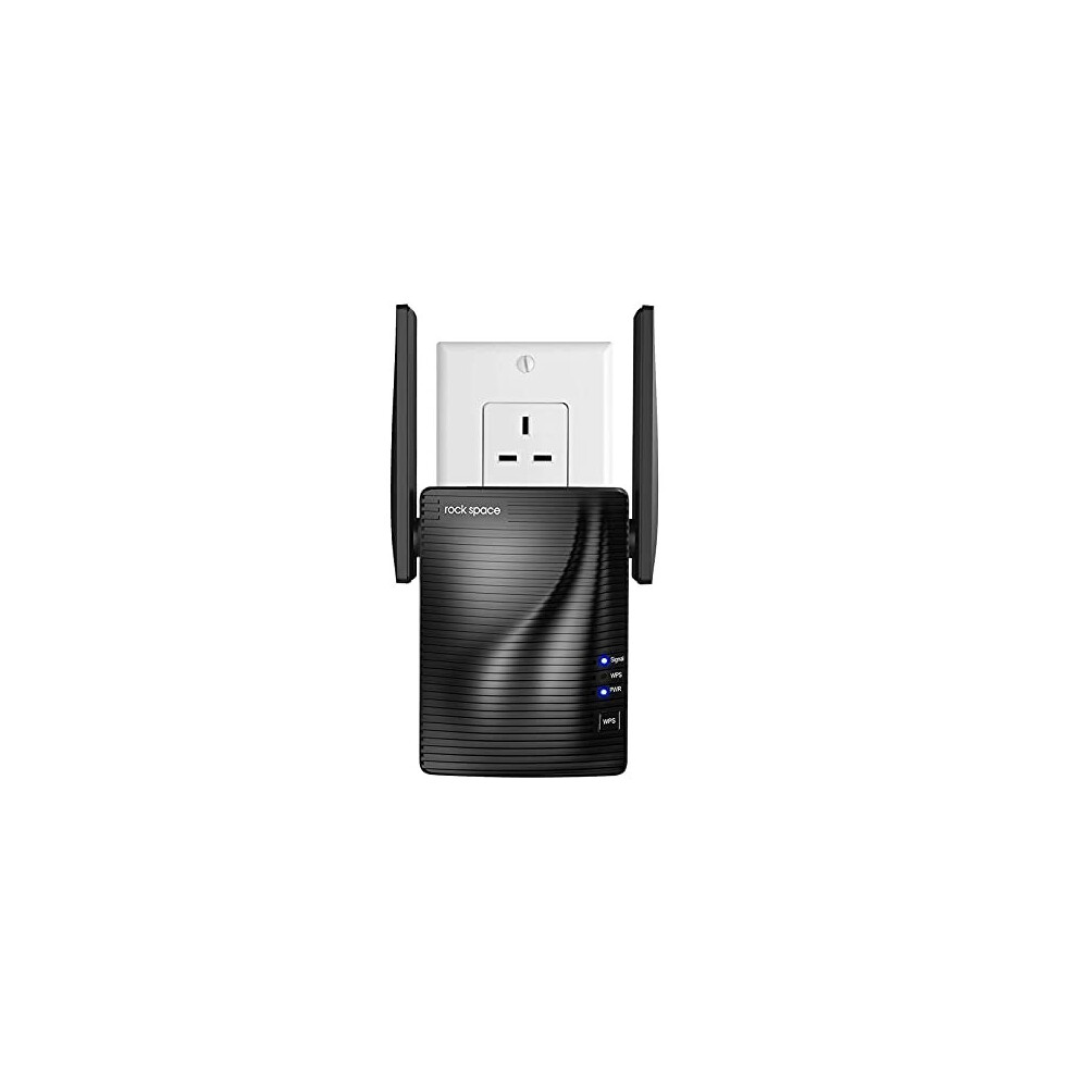 AC1200 WiFi Range Extender,1200Mbps Dual Band WiFi booster,2.4GHz& 5GHz Wifi Repeater,WiFi Extender Booster Wireless with 1 Ethernet Port,Work with