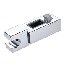 Shower Head Slider Holder, Adjustable Shower Handset Bracket Bathroom Shower Slide Bar Slider Clamp for 30x18mm Rail Rectangular Shower Rail