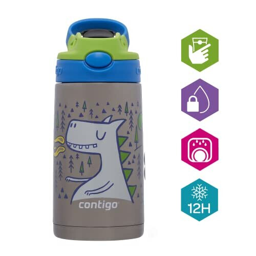 Contigo Garrafa térmica - CONTIGO - Easy Clean SS - 1000 W - Cinza - Plástico sem BPA 1