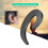 Bluetooth Headphone, Wireless Hands Free Ear Hook Headset Painless Bone Conduction Earphone Waterproof Ergonomic Design Headset(black) 9