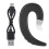 Bluetooth Headphone, Wireless Hands Free Ear Hook Headset Painless Bone Conduction Earphone Waterproof Ergonomic Design Headset(black) 1