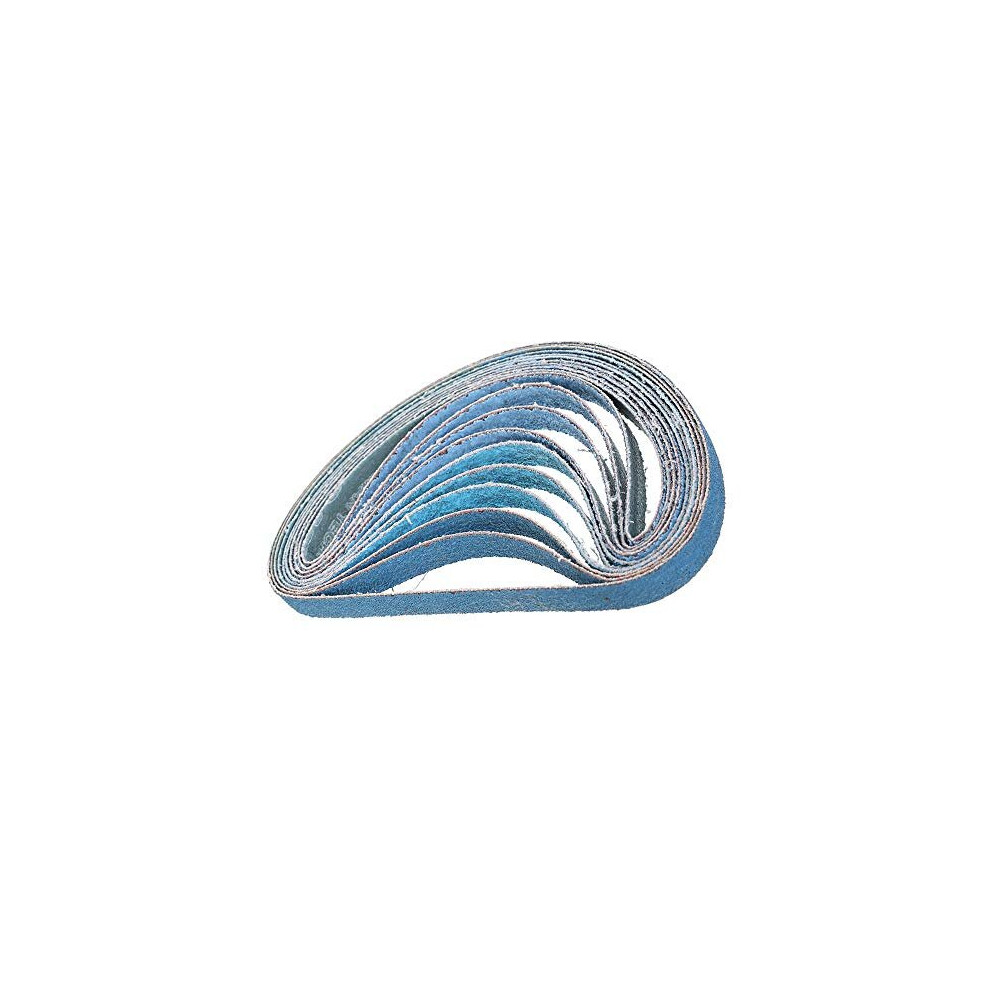 Ha0147a Sanding Belts 10Mm X 330Mm 40 Grits Power Tool Sander Abrasive Sanding Belts Metal Grinding Sanding Belts For Power Tool Sander - Pack Of 754914204060