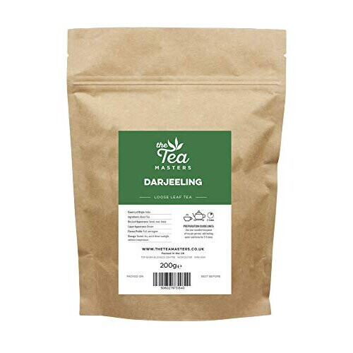 The Tea Masters Loose Leaf Tea - Darjeeling (1x200g)