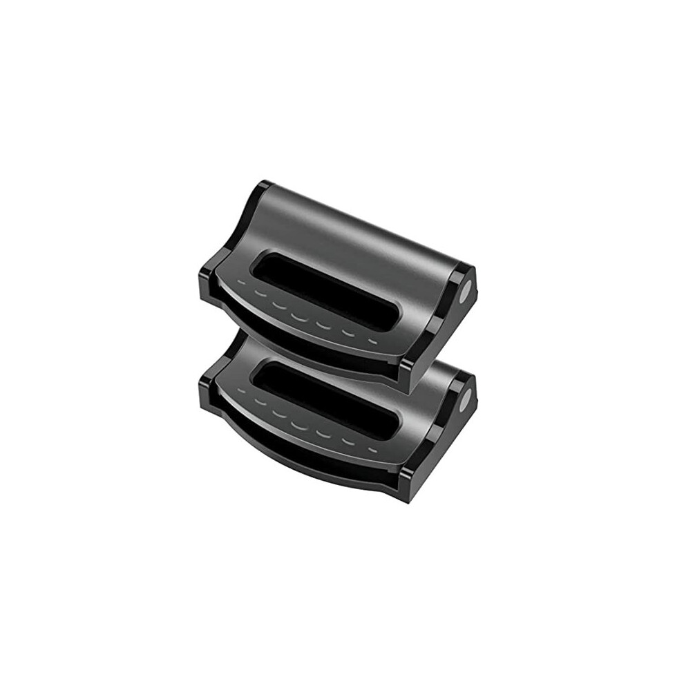 Weforu Universal Car Seat Belts Clips, 2Pcs Adjuster Clip Holder Lock, Car Seat Belt Insert Buckle