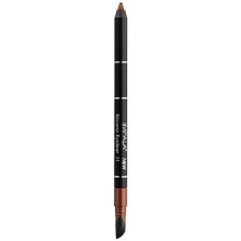 | Waterproof Eyeliner with Silicone, Brown with Glitter Color No. 11 | Defined Line or Smudged Effect | Easy-to-Apply Creamy Texture | Intense,