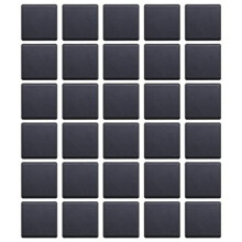 30PCS Aluminum Profiles End Cap Cover Plastic Fasteners for 4040 European Standard Industrial Aluminum Profiles Black 40x40mm