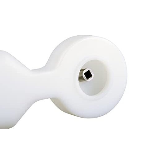 Radiator Bleeding Key, Polyethylene, White, 4 x 15 x 5 cm 1