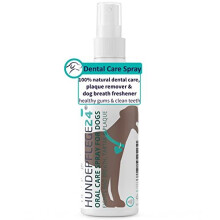 - Dental care spray for dogs & cats - 150 ml - dental care with active natural ingredients, plaque remover & dog breath freshener with chamomile, mint