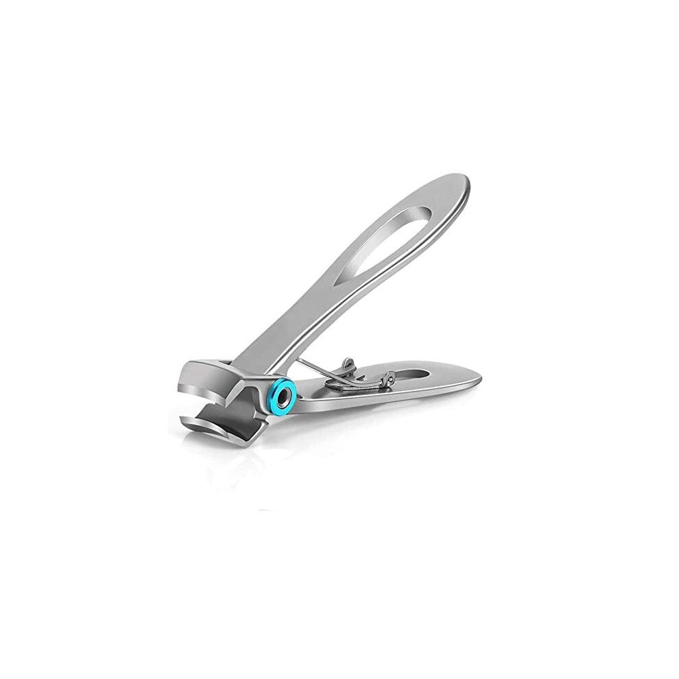 Nail Clipper,Wide Jaw Opening Nail Clippers Giant Nail Clipper for Thick Nails Stainless Steel Fingernail and Toenail Clippers Cutter Trimmer for Men