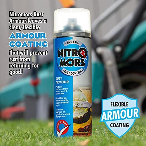 Metal Rust Control - Rust Armour Aerosol Spray Can, 500 ml 2