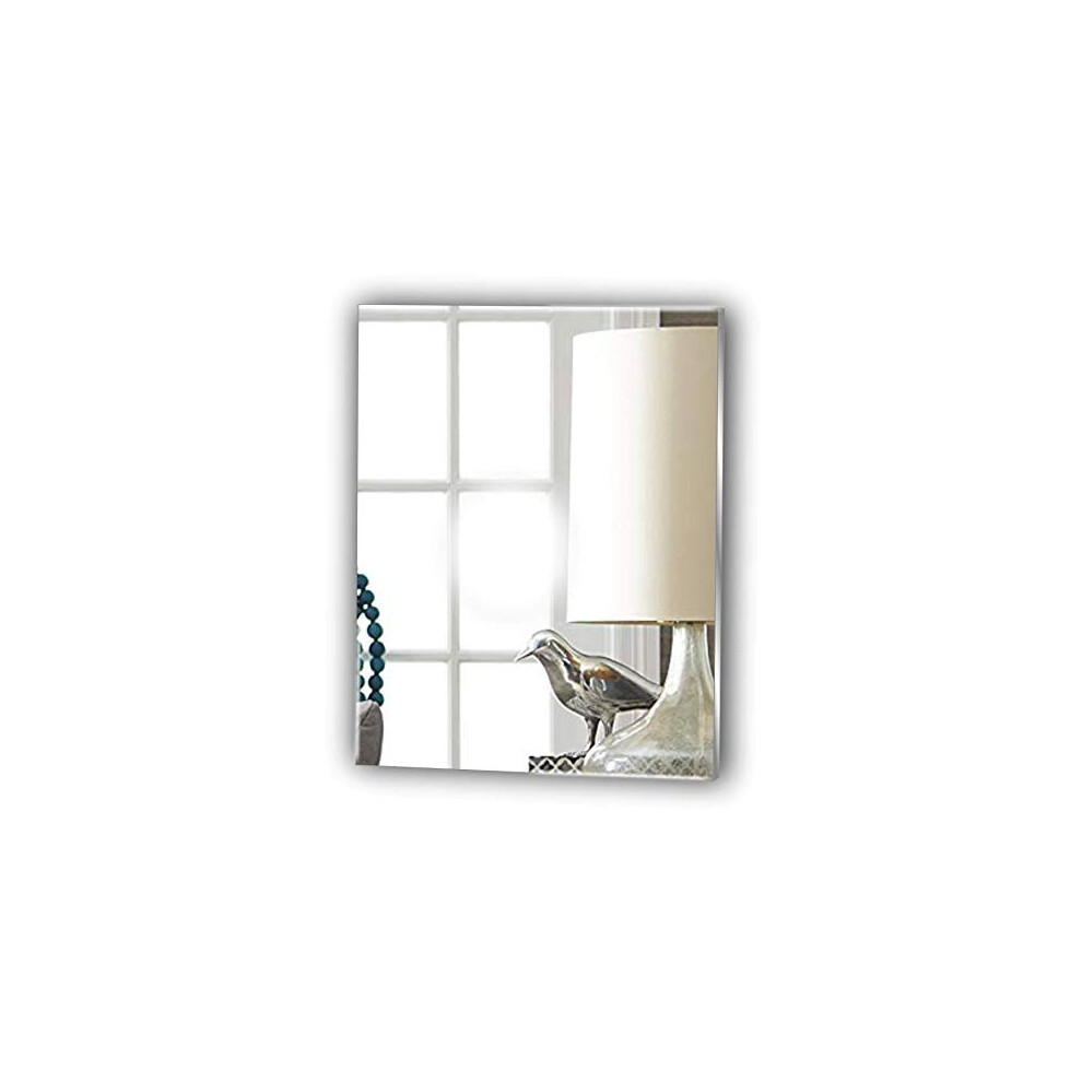 Frameless Wall Mounted Rectangle Mirror - Perfect for Hallways