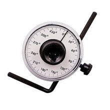 1/2 inch Adjustable Drive Angle Gauge Torque Wrench Meter Measure Car Garage Tool