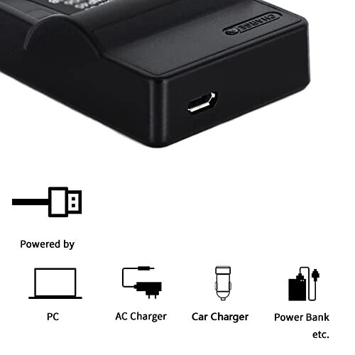 SLB07A USB Charger for Samsung PL150, PL151, ST45, ST50, ST500, ST550