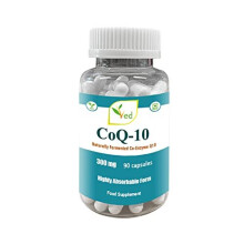 Ved's Co Enzyme Q10 Best High Absorption CoQ10 Capsule, Vegetarian, Gluten Free, Dietary Supplement, 300 mg 90 Veggie Capsules