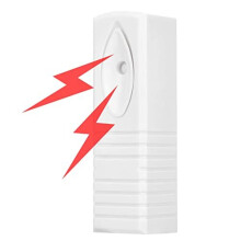 Window Alert Vibration Alarm, Wired Vibration Alarm Sensor, Photoelectric Vibration Alarm Sensor Detector, Anti-theft Window Alarm for Home Security