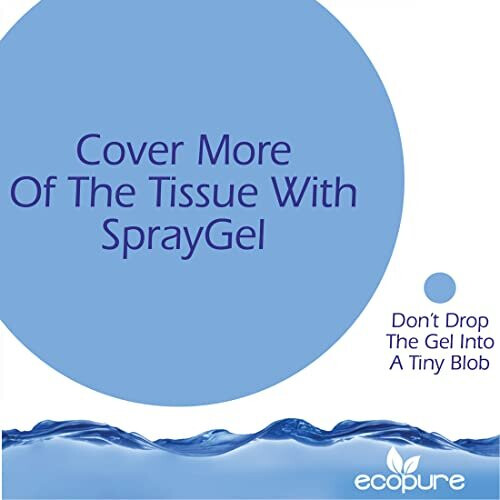 SprayGel Toilet Paper Gel Lotion 100ml. The Ecofriendly Aloe Vera