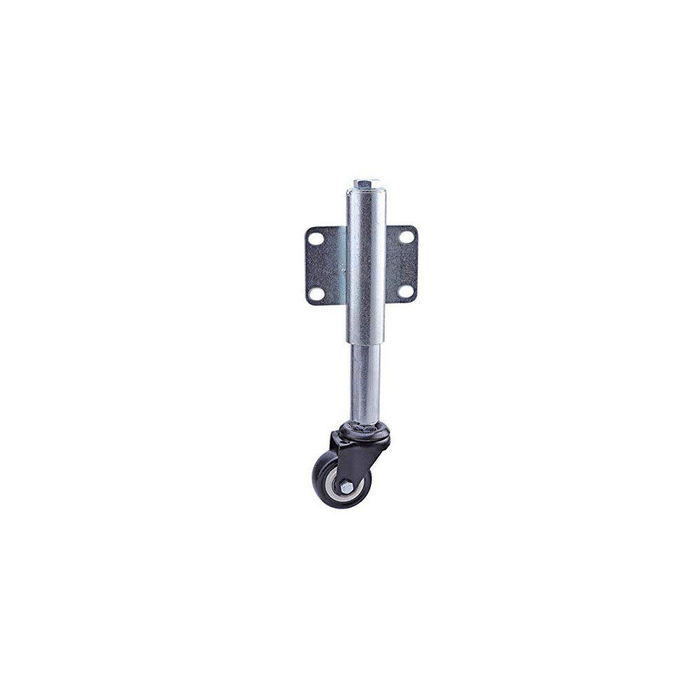 2" Pu Gate Wheel Spring Loaded Swivel Caster With Heavy Duty 110Lbs 50Kg Load Capacity 783906837122