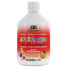 Active Kids Liquid Multivitamin Supplement, Minerals, and Super Greens for Kids Ages 3-16 | 29 Essential Nutrients | Child Vitamins, Body Energiser