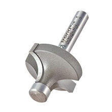 Professional Pin Guided Round Over Router Cutter, 9.5mm Radius, 1/4 Inch Shank, 29mm Cut Diameter & 15.8mm Cut Length, Tungsten Carbide Tipped, 7E/4X1
