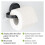 Static-Loc Plus Pavia Toilet Roll Holder Black No Drilling Required 3