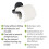 Static-Loc Plus Pavia Toilet Roll Holder Black No Drilling Required 4
