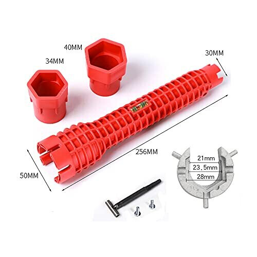 Multifunctional Pipe Wrench(8in1), Basin spanner Faucet Installer