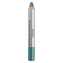 | 3-in-1 Jumbo Pencil, Color 05 Metallic Green | Eyeshadow, Lipstick, and Blush | Perfect Blending | Soft and Long-Lasting Texture | Intense Colors |