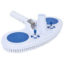 Vacuum Head - floor vacuum brush for pool cleaning with vacuum protection for pole, ø 28-30mm