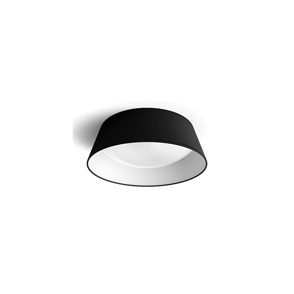 LED Dawn Ceiling Light 3000K 14W [Neutral White - Black]. for Indoor Lighting, Livingroom and Bedroom.