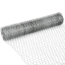 5m Chicken Wire Net, Galvanized Hexagonal Wire Mesh, Rabbit Animal Fence Metal Garden Netting Fencing for Gardening DIY Craft and Home Decors