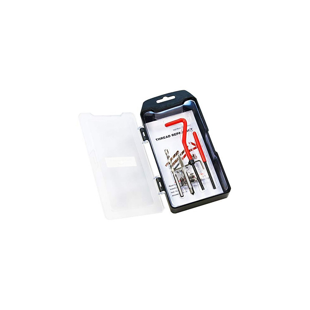 Thread Repair Kit, M5 X 0.8Mm Metric Thread Repair Insert Kit Compatible Hand Tool Set For Auto Repairing (M5-0.8) 8424514849009