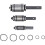 BGS Diy 124 | Exhaust Pipe Expander Set | 3 pcs. 7