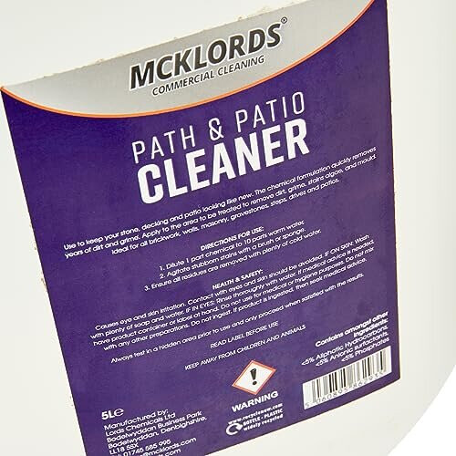 Commercial Path and Patio Cleaner, 5 Litre 2