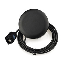 DAB Aerial Car Aerial Fakra A Adapter DAB Digital Radio AM/FM Radio Glass Mount Fakra "A" Female 300cm 9.8ft Antenna Cable Compatible for Blaupunkt