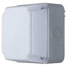 LED Storm Outdoor Bulkhead Light, 11.5 x 11.5 cm, 4.5 W, 4000K Colour Temperature, White